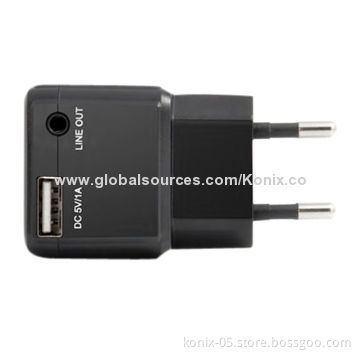 Super Speed Bluetooth Wireless Music Receiver with 1 USB Charging Port